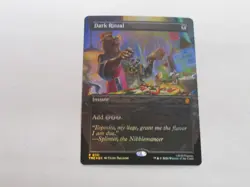 Magic: The Gathering TMNT Ninja Turtles Borderless #0131 Dark Ritual PROMO FOIL - Image 1