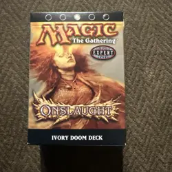 MTG Magic Onslaught IVORY DOOM Theme Deck ~ Open - Image 1