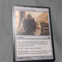 Wizards of the Coast Thousand-Year Elixir Artifact MTG English 263/301 - Image 1