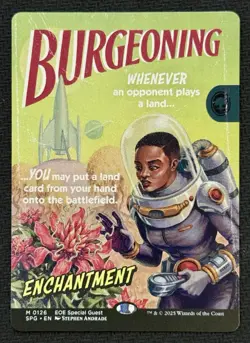 Burgeoning (Showcase) Special Guests Regular MtG Edge of Eternities M 0126 NM - Image 1