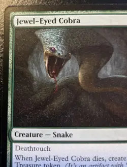 Jewel-Eyed Cobra 168/303 Common Modern Horizons 2 Magic: The Gathering - Image 2