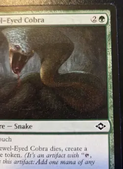 Jewel-Eyed Cobra 168/303 Common Modern Horizons 2 Magic: The Gathering - Image 3