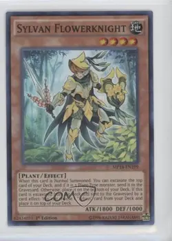 Sylvan Flowerknight 1st Ed. YuGiOh Mega-Tins Mega Pack #MP14-EN199 - Image 1