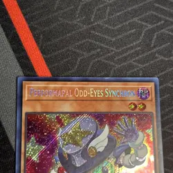 Yugioh Performapal Odd-Eyes Synchron BLLR-EN004 Secret Rare 1st Ed - Image 3
