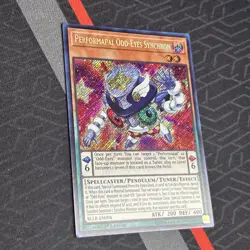 Yugioh Performapal Odd-Eyes Synchron BLLR-EN004 Secret Rare 1st Ed - Image 5