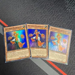 YuGiOh! Machina Gearframe SDMM-EN002 Super Rare x 3 PLAYSET - Image 1