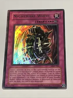 YuGiOh • Nightmare Wheel • PGD-106 • Pharaonic Guardian Unlimited • LP - Image 1