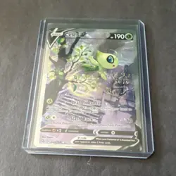 Pokemon Celebi V 245/264 Fusion Strike Ultra Rare Full Art Holo Basic 190 HP - Image 1