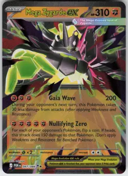 Mega Zygarde ex 047/088 Double Rare Perfect Order Pokemon Near Mint - Image 1