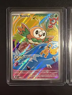 Complete 7th Gen Pokemon TCG First Partner Illustrations Rowlet, Litten, Popplio - Image 3