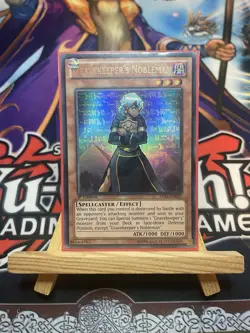 Yu-Gi-Oh! | Gravekeeper's Nobleman | LVAL-EN031 | Ultra Rare | 1st Edition - Image 1