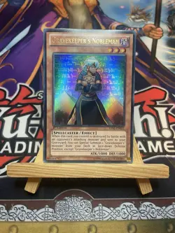Yu-Gi-Oh! | Gravekeeper's Nobleman | LVAL-EN031 | Ultra Rare | 1st Edition - Image 2