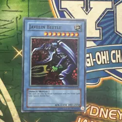 Yugioh! Javelin Beetle PP01-EN013 Super Rare NM - Image 1