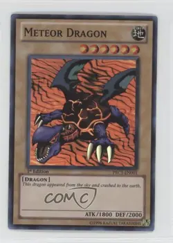 Meteor Dragon 1st Ed. YuGiOh Premium Collection Tin Limited Edition Promo READ - Image 1