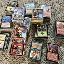 900+ Magic the Gathering Cards. 1994-2001 MP - Image 1