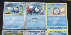 Poliwrath Evolution Line Pokemon TCG Mixed Card Lot 151 SWSH + - Image 5