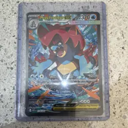 Pokemon Mega Feraligatr EX Foil Card 274/217 Stage 2 370 HP 200+ Attack - Image 1