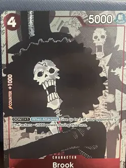 Brook OP01-022 (Alt Art) 25th Anniversary - One Piece Card English NM/M - Image 1