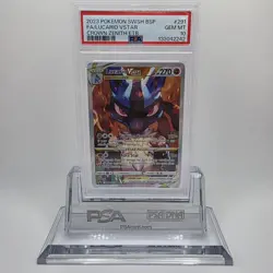 Pokemon TCG Crown Zenith Lucario VSTAR SWSH291 Promo Card PSA 10 - Image 1