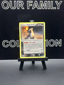 Team Magma's Mightyena 37/95 Team Magma vs Aqua Regular Uncommon Pokemon Card - Image 1