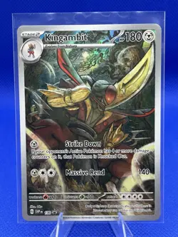 Kingambit 130 Scarlet & Violet Promo Card Illustration Rare, Near Mint Condition - Image 1