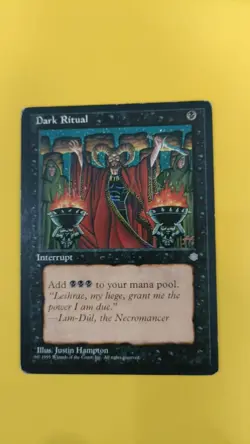 Magic the Gathering Dark Ritual MTG Ice Age LP - Image 1