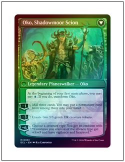 1x Oko, Lorwyn Liege, Foil, Lorwyn Eclipsed, Magic the Gathering MTG NM - Image 2