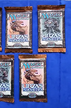 MTG: URZA'S SAGA Sealed Booster Pack from Box - Magic - Urza's Block English - Image 4