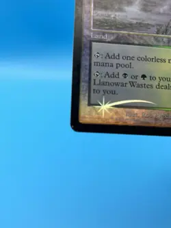 MTG FOIL Llanowar Wastes Apocalypse Magic the Gathering - Image 4