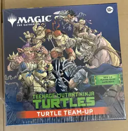 Sealed Teenage Mutant Ninja Turtles Team-Up Box Magic MTG New Sealed. FREE SHIP. - Image 1