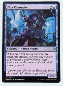Flux Channeler, War of the Spark, NM Near Mint, Magic the Gathering MTG - Image 1