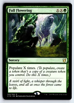 Full Flowering 32 R Commander 2019 Magic: The Gathering NM/M - Image 1