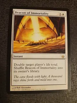 Beacon of Immortality Fifth Dawn Regular - Magic the Gathering MTG Nm - Image 1