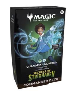MtG Secrets of Strixhaven Commander Deck - Quandrix Unlimited - Image 1