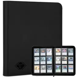 Card Binder for Trading Card 9 Pocket, TiopLior Zip MTG Card Binder with 432Side - Image 1