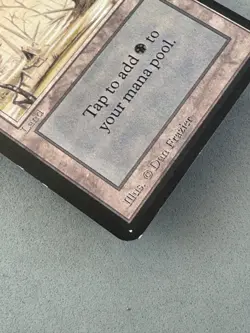 SWAMP MTG Alpha 291 (B) high branch—Lightly Played Excellent—Vintage Magic - Image 4