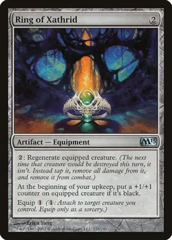 RING OF XATHRID x1 mtg Very Light Play M13 Magic Core 2013 1 Unc - Image 1