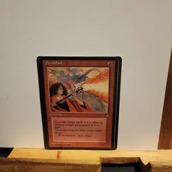 1 English Pyroblast MTG MP - Ice Age - Image 1