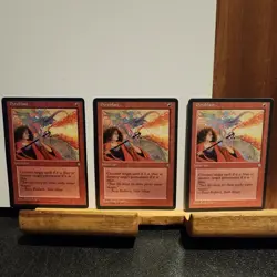 1 English Pyroblast MTG MP - Ice Age - Image 2
