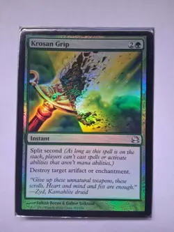 Magic The Gathering MTG KROSAN GRIP FOIL Modern Masters NM Near Mint - Image 1