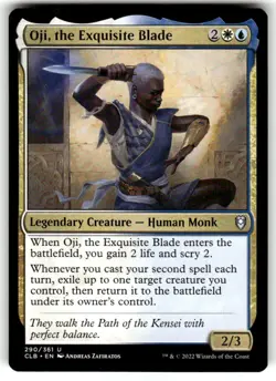 Magic: The Gathering Oji, the Exquisite Blade Uncommon MTG NM - Image 1