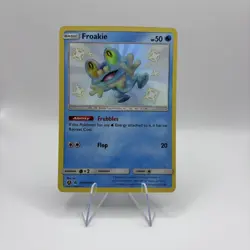Froakie SV11/SV94 Hidden Fates Shiny Baby Holo Rare Pokemon Card NM - Image 1