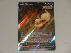 2021 Pokemon SWSH Black Star PROMO Premium Collection #SWSH179 Flareon HOLO - Image 1