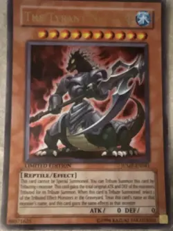 Konami Yu-Gi-Oh! The Tyrant Neptune JUMP-EN041 Effect Limited Edition 0/0 - Image 1