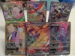 *Custom-made*HighQuality,Holo,6pcs Destined Rival Set"Display Card" - Image 1