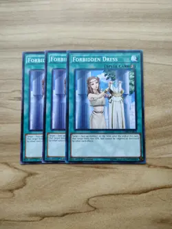 Yu-Gi-Oh! - Forbidden Dress 3X - Full Playset - Image 1