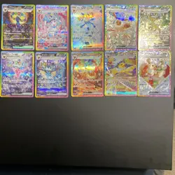 Pokemon Card Eevee Evolution SAR Complete set of 10 Japanese Terastal Festival - Image 1