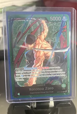 Roronoa Zoro - OP12-020 (Zoro Deck) OP12-020 Learn Together Deck Set Foil - Image 1