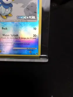 Pokemon Collectible Cards, Piplup, Rev Holo Stamp, 93/130, Diamond & Pearl, 2007 - Image 3