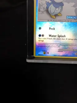 Pokemon Collectible Cards, Piplup, Rev Holo Stamp, 93/130, Diamond & Pearl, 2007 - Image 4
